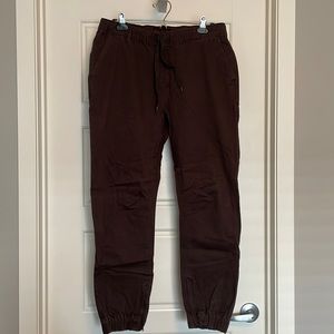 Men’s Joggers Brown Size 32